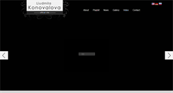 Desktop Screenshot of konovalova.com